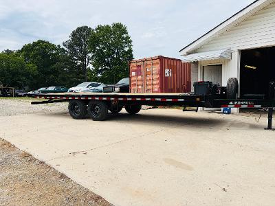24ft Tilt Deck-Over Trailer view 2