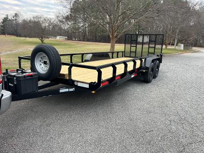7' x 20' Utility Trailer view 2